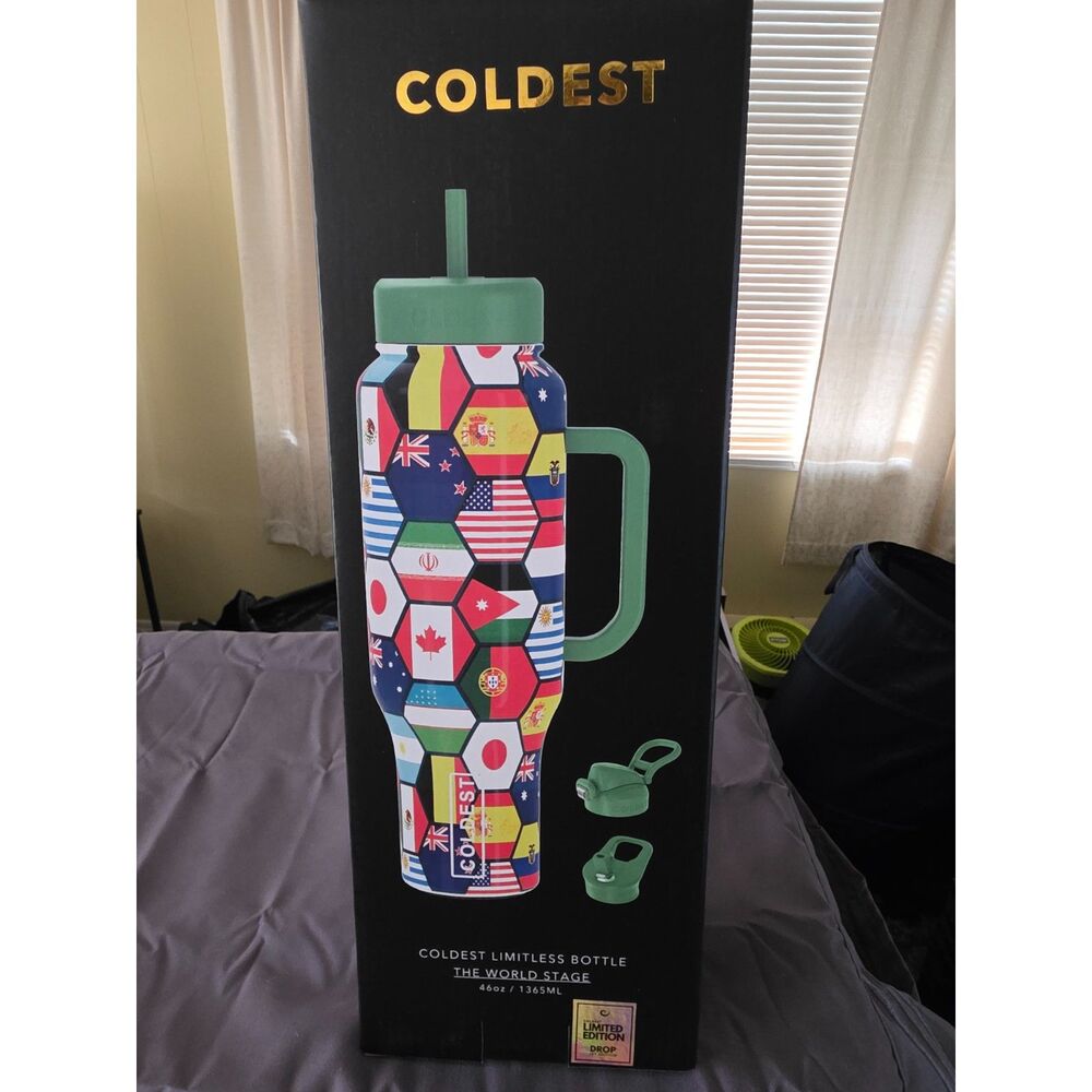 Coldest Rare Limited Edition The World Stage 46oz